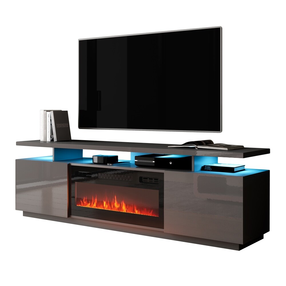 Floating Tv Console With Fireplace Mike dunne